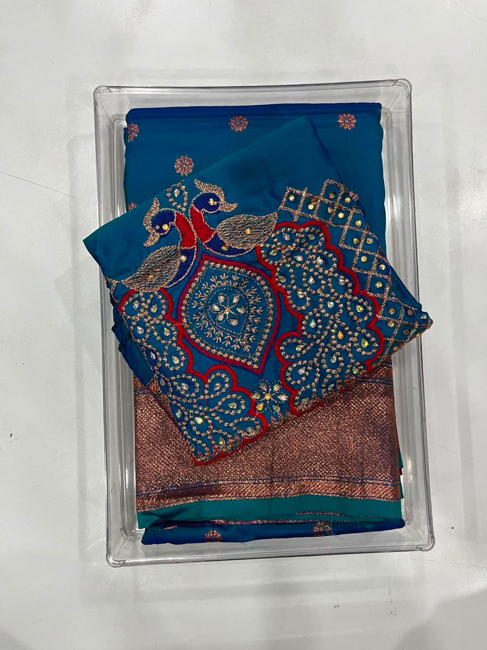 Peacock Zari Paithani Saree