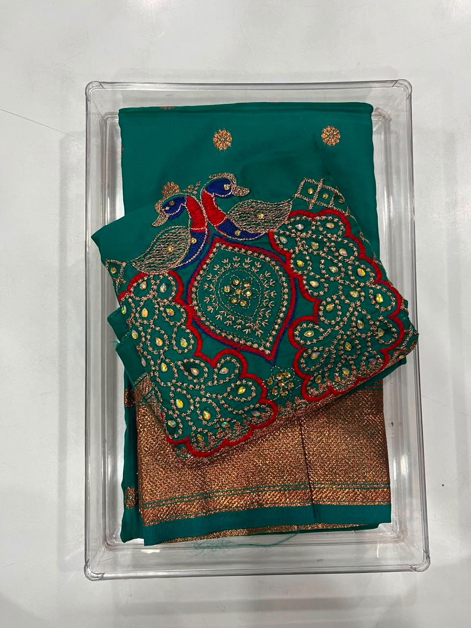 Peacock Zari Paithani Saree