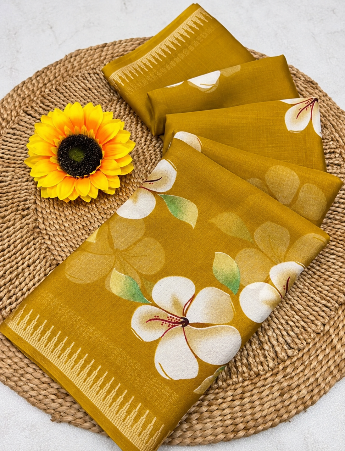 Floral Printed Saree