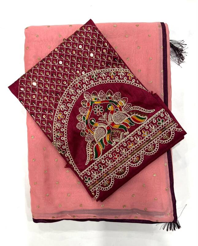 Radha Rani Colourful Saree