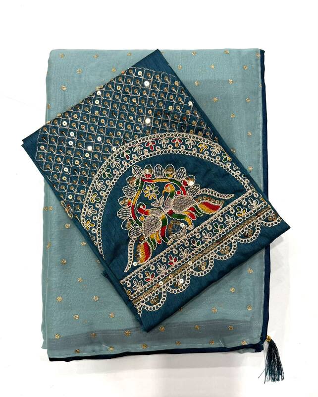 Radha Rani Colourful Saree
