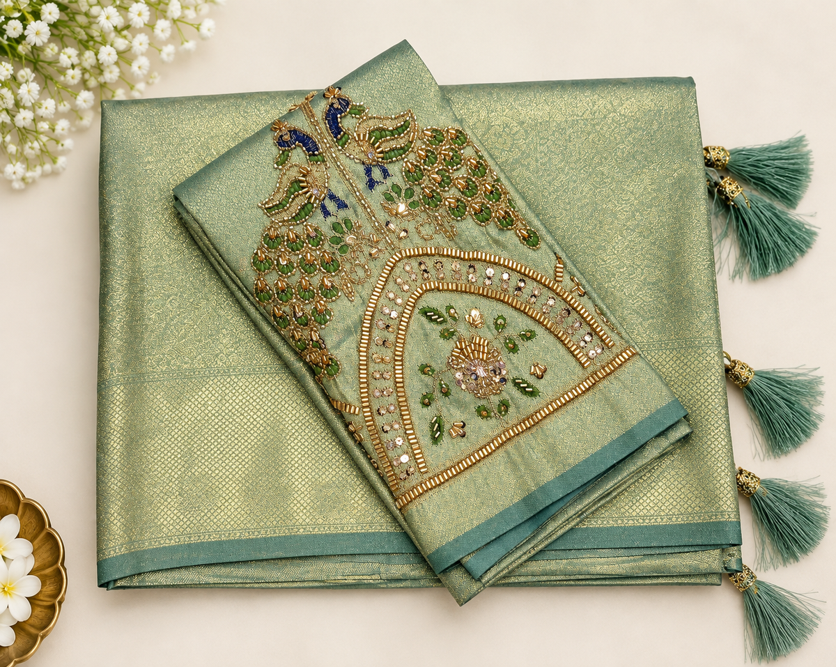 Kora Tissue Silk Saree