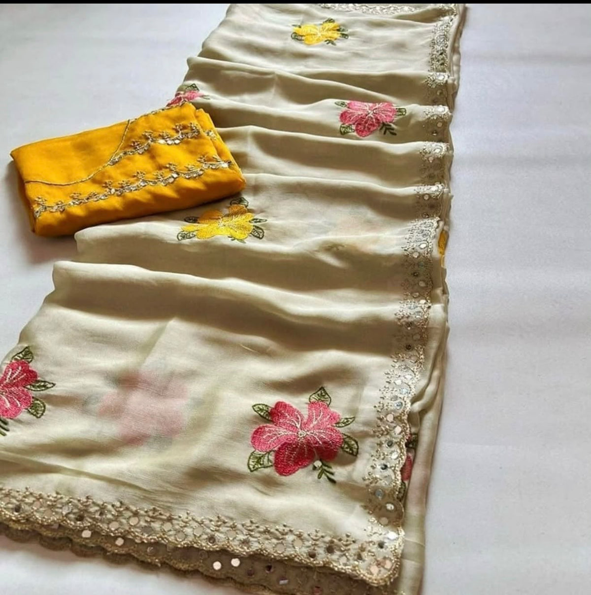 Rangoli Saree