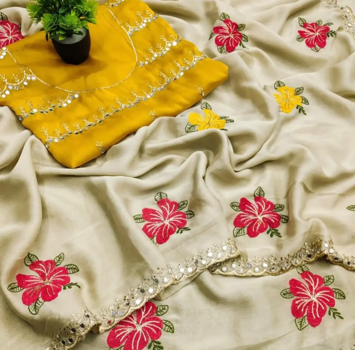Rangoli Saree