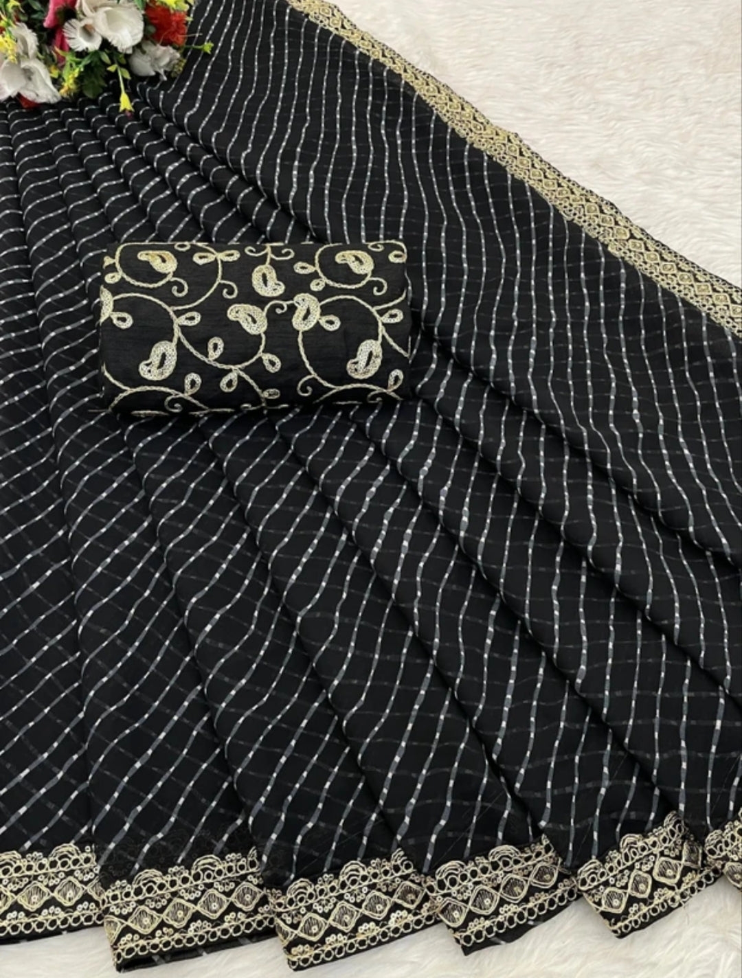Leheriya Saree