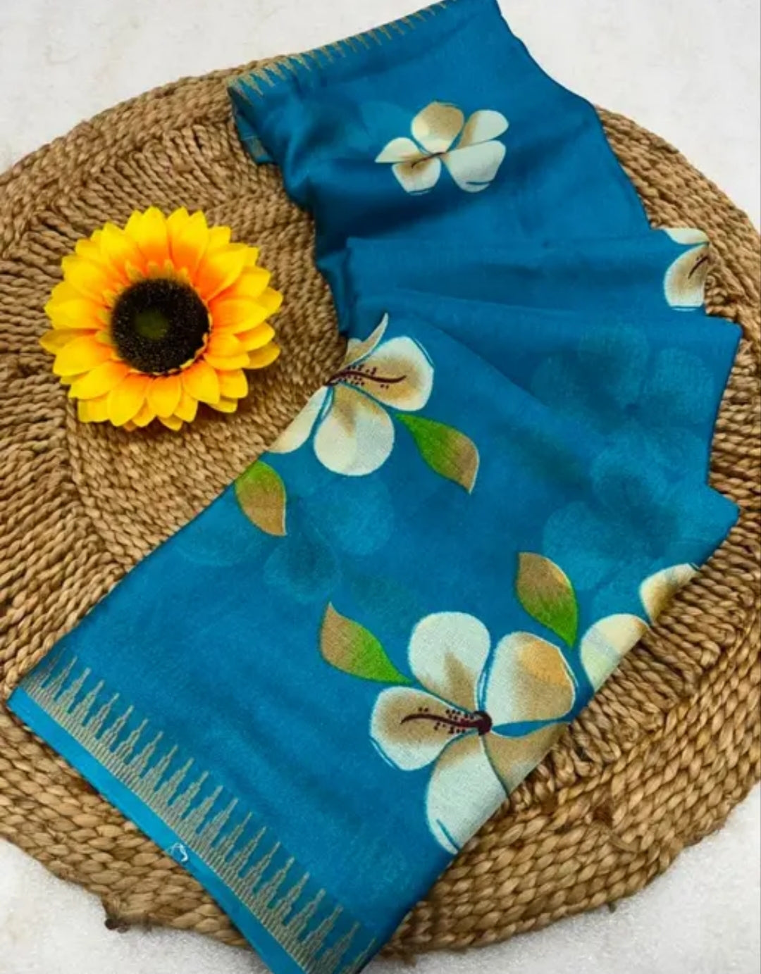Floral Printed Saree