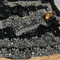 Designer Embroidered Saree